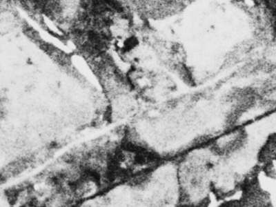 中頓別町字栄の空中写真。昭和23年5月7日、米軍撮影。